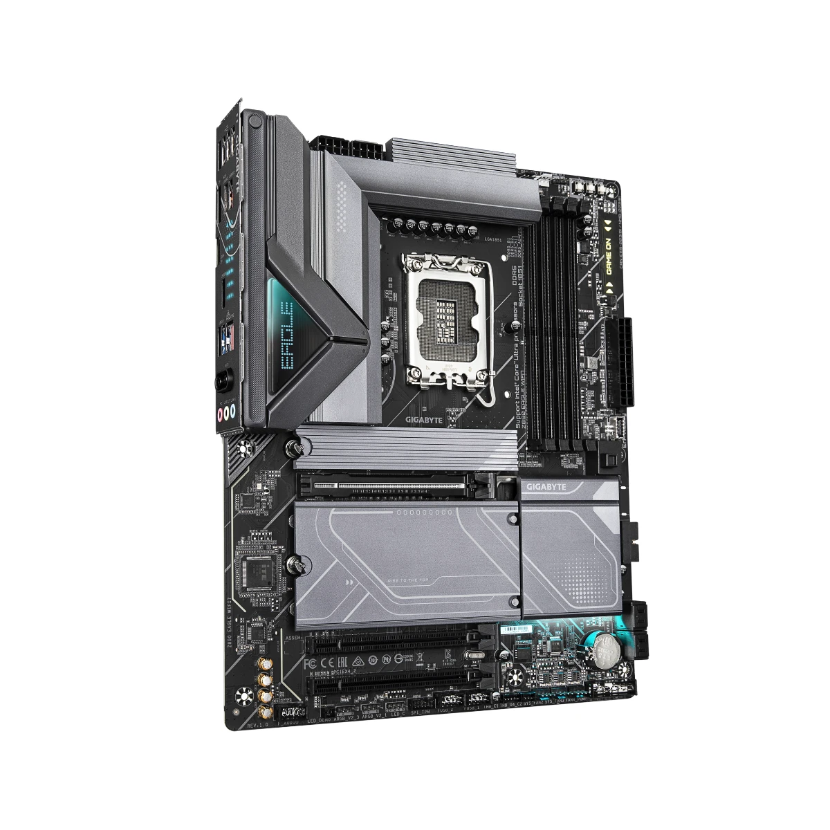 Gigabyte Z890 EAGLE WIFI7 LGA 1851 ATX Gaming Motherboard – Black - Z890-EAGLE-WIFI7 view 3