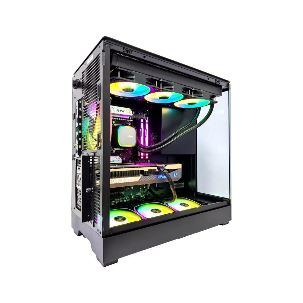 Gaming PC Modern (Ryzen 7 7800X3D, 32 GB DDR5 RAM, RTX 5080 16GB GPU) - Powered by MSI view 4