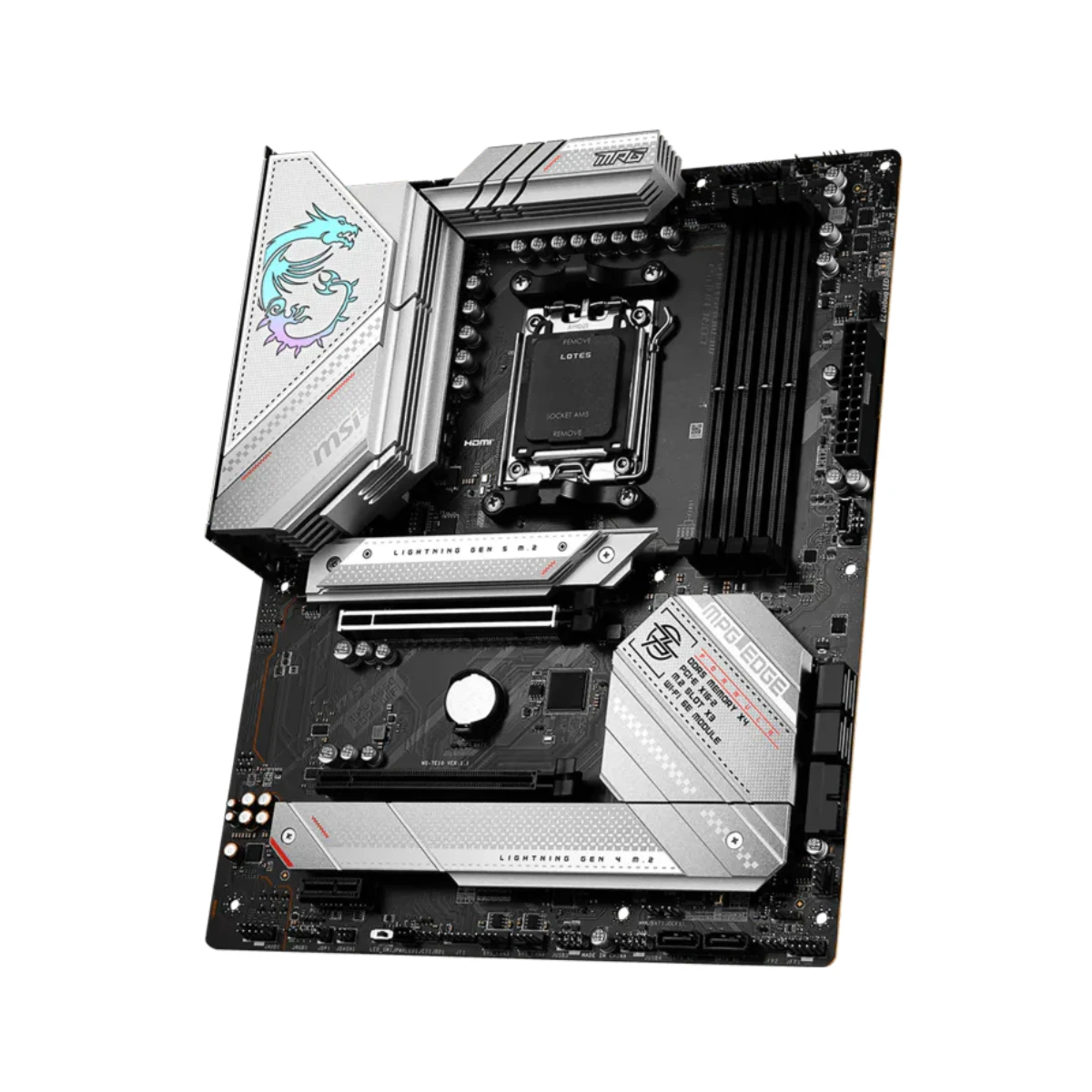 MSI MPG B650 EDGE WiFi ATX Motherboard AMD AM5 DDR5 - 911-7E10-002 view 3