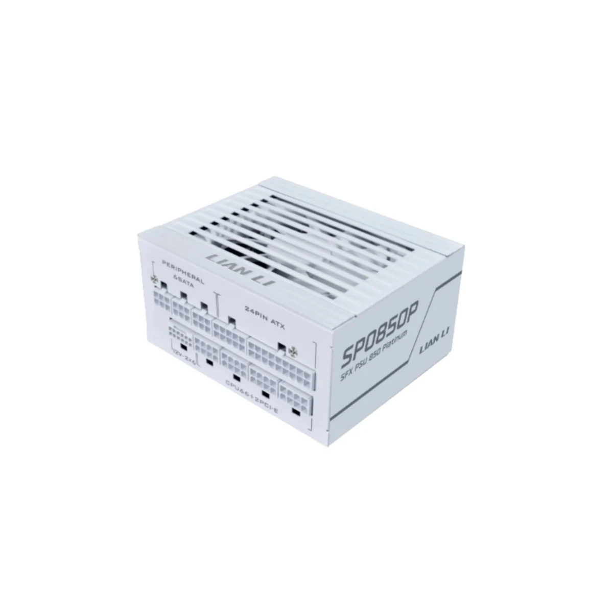 Lian Li SP0850P SFX 850W 80+ Platinum ATX 3.1 Fully-Modular Power Supply - White | G9P.SP0850P.W000.US