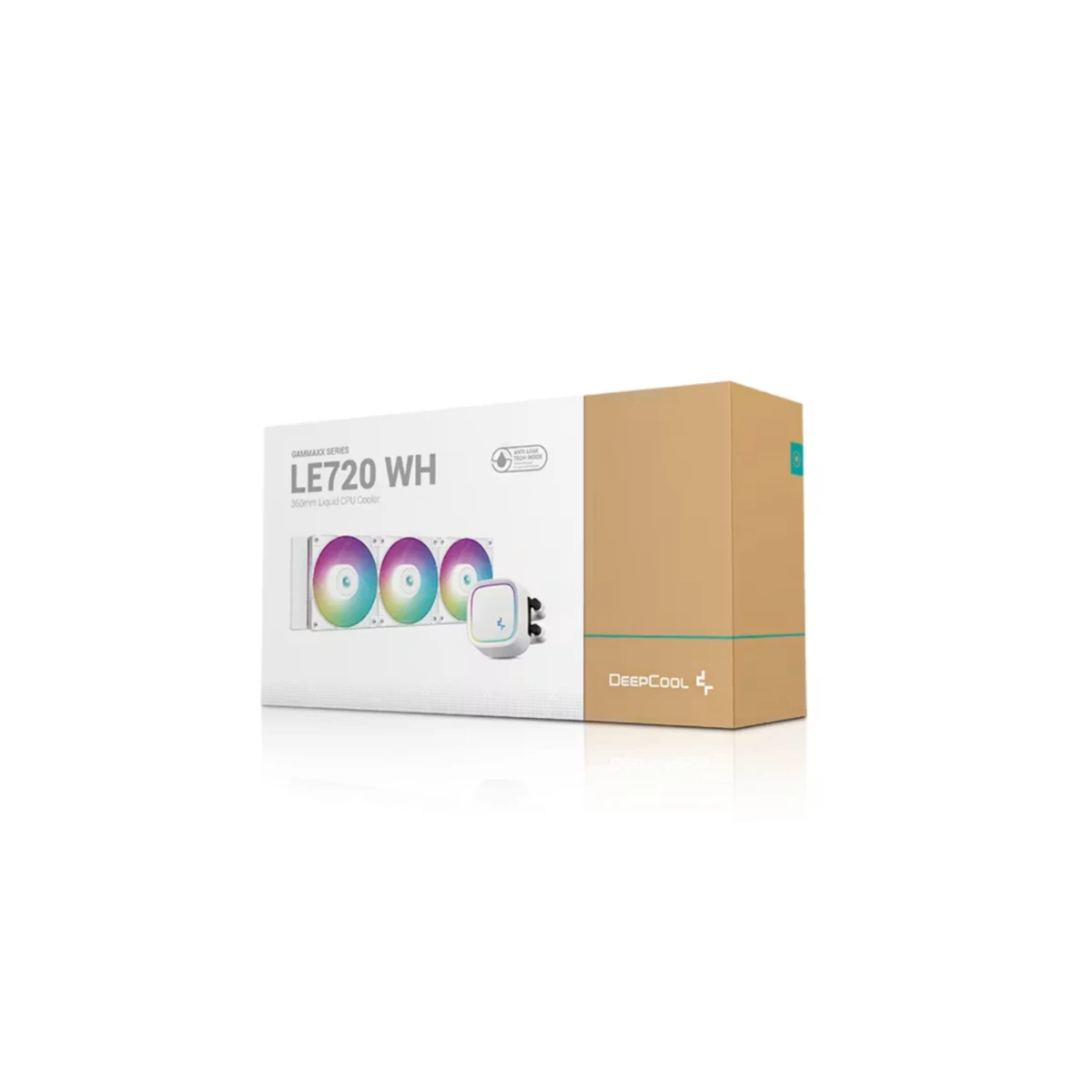 Deepcool LE720 360mm ARGB LGA1700 CPU Liquid Cooler - White | R-LE720-WHAMMN-G-1 view 6