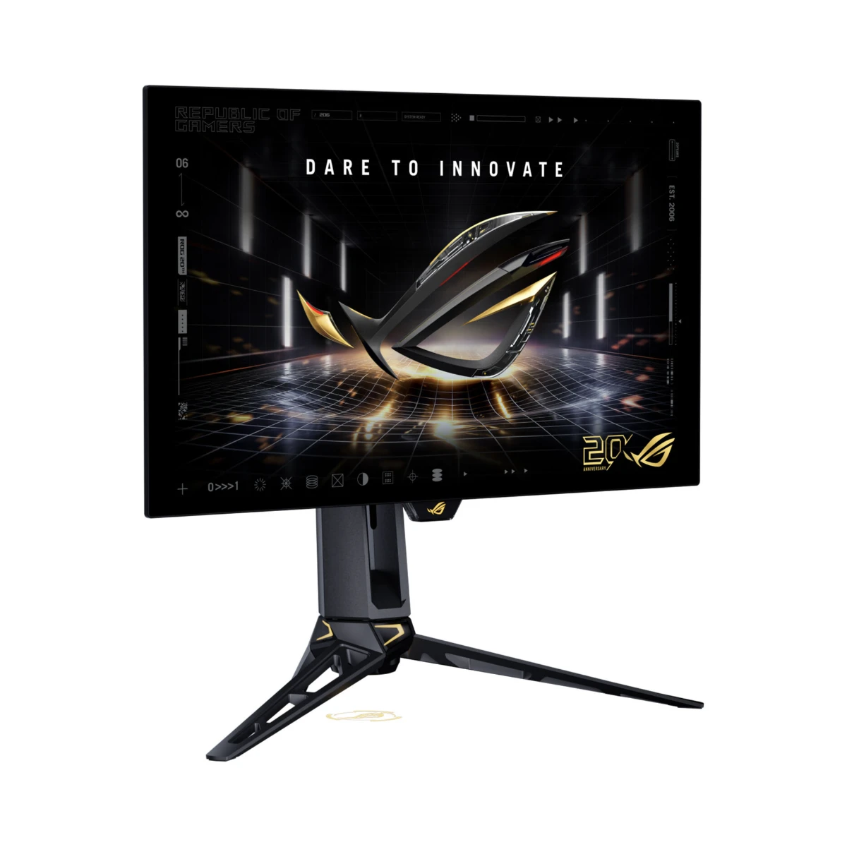 ASUS ROG Swift PG27AQWP-G Edition 20 26.5" upto 720Hz, 0.02 ms, Dual Mode Gaming Monitor - Black | 90LM0CF0-B019B1 view 2