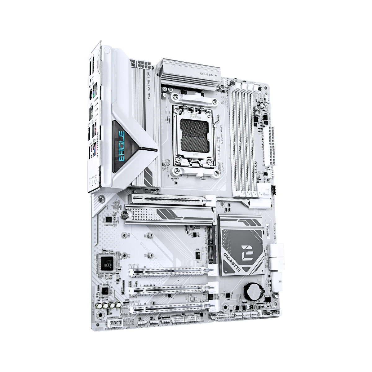 Gigabyte B850 Eagle ICE AMD AM5 DDR5 Motherboard - B850-EAGLE-ICE view 3