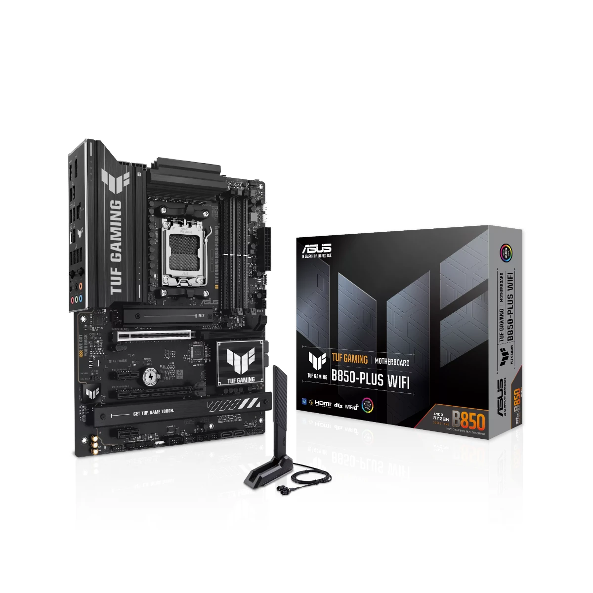 ASUS TUF GAMING B850-PLUS WIFI AM5 ATX Gaming Motherboard - 90MB1J30-M0EAY0