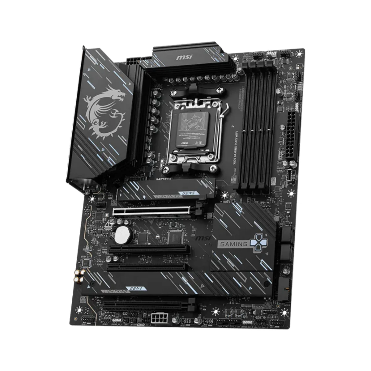 MSI X870 GAMING PLUS WIFI AM5 ATX Motherboard - MOT-MSI-04359 view 2