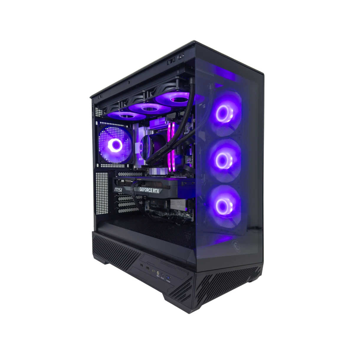 Gaming PC Quartz (Ryzen 7 9800X3D, 32 GB DDR5 RAM, RTX 5070 Ti 16GB GPU) 