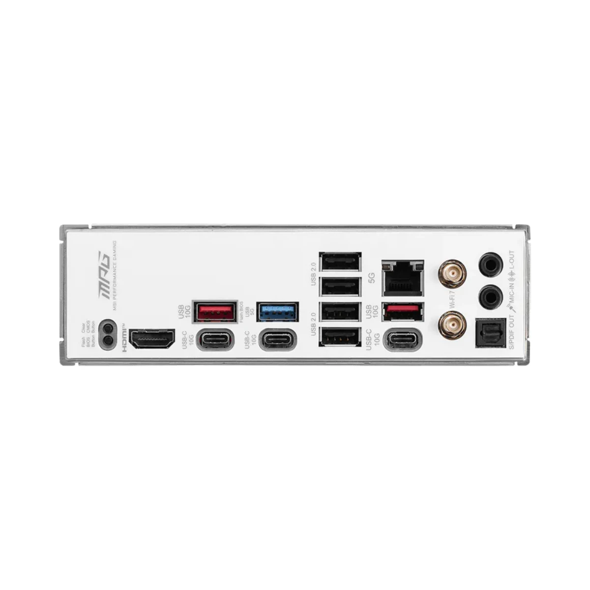 MSI MPG B850 EDGE TI WIFI AMD AM5 ATX Motherboard - White - 911-7E62-001 view 4