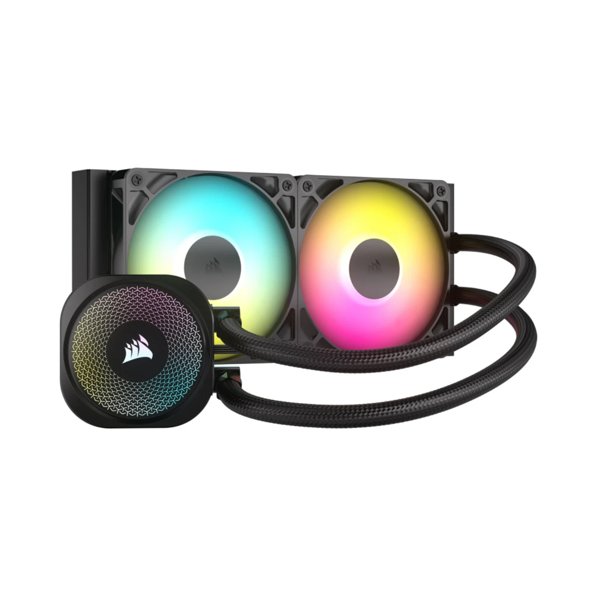 Corsair NAUTILUS 240 RS AIO ARGB CPU Liquid Cooler - Black | CW-9060092-WW view 2