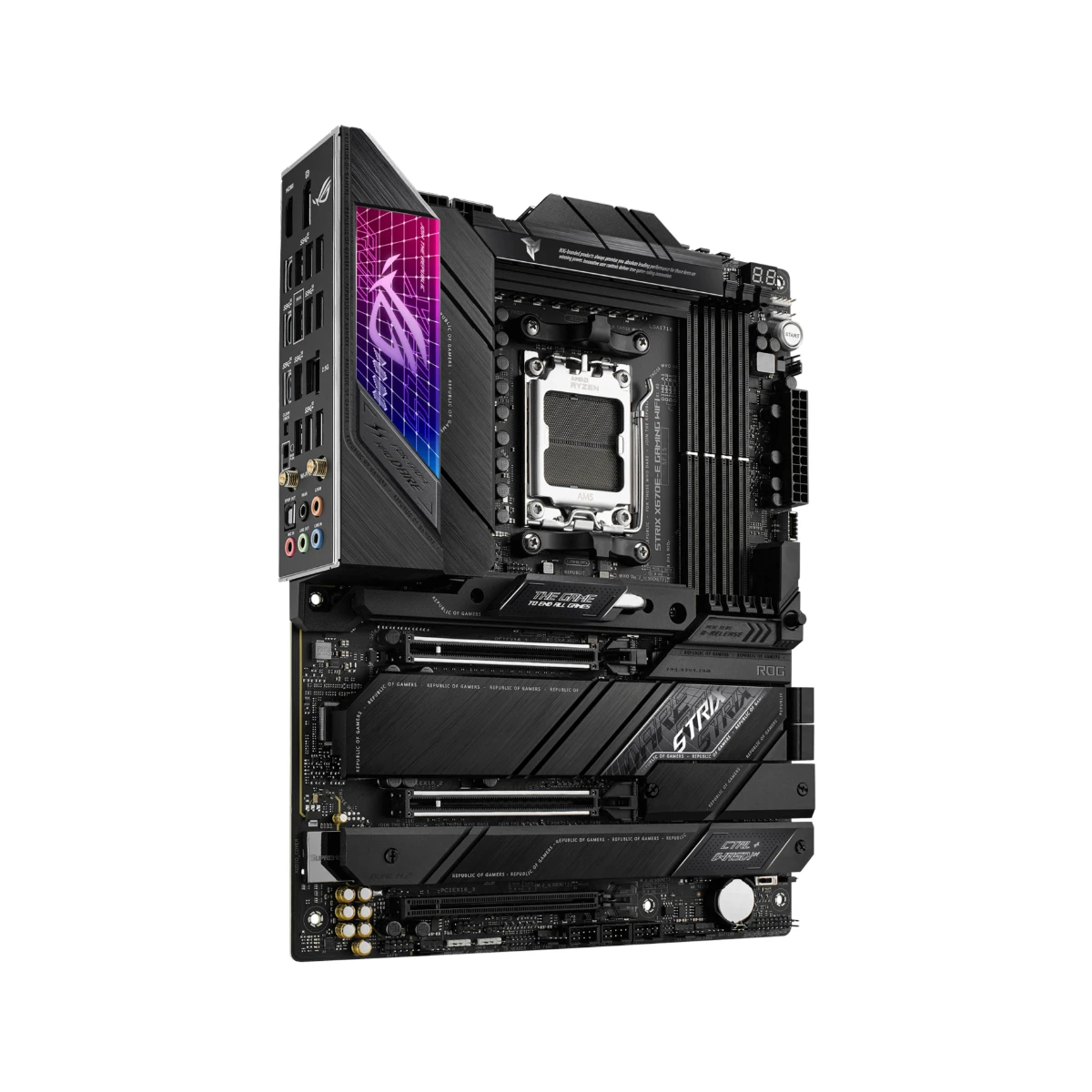 ASUS ROG Strix X670E-E Gaming WiFi Motherboard - 90MB1BR0-M0EAY0 view 2