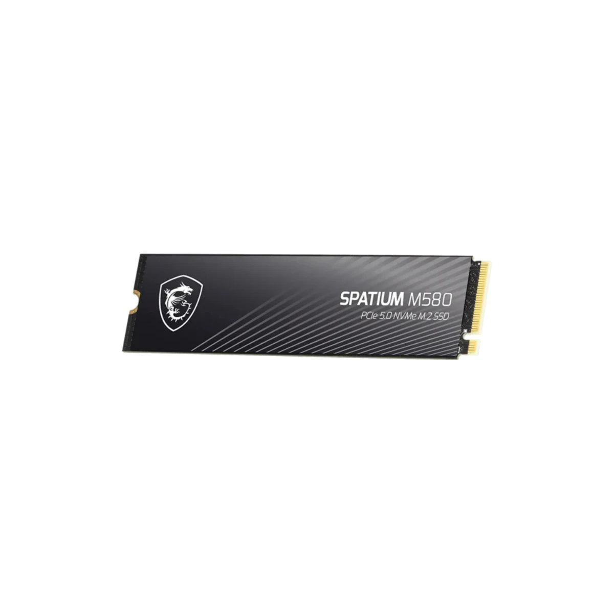 MSI SPATIUM M580 4TB PCIe 5.0 NVMe M.2 SSD - Black | S78-440R210-P83 view 2