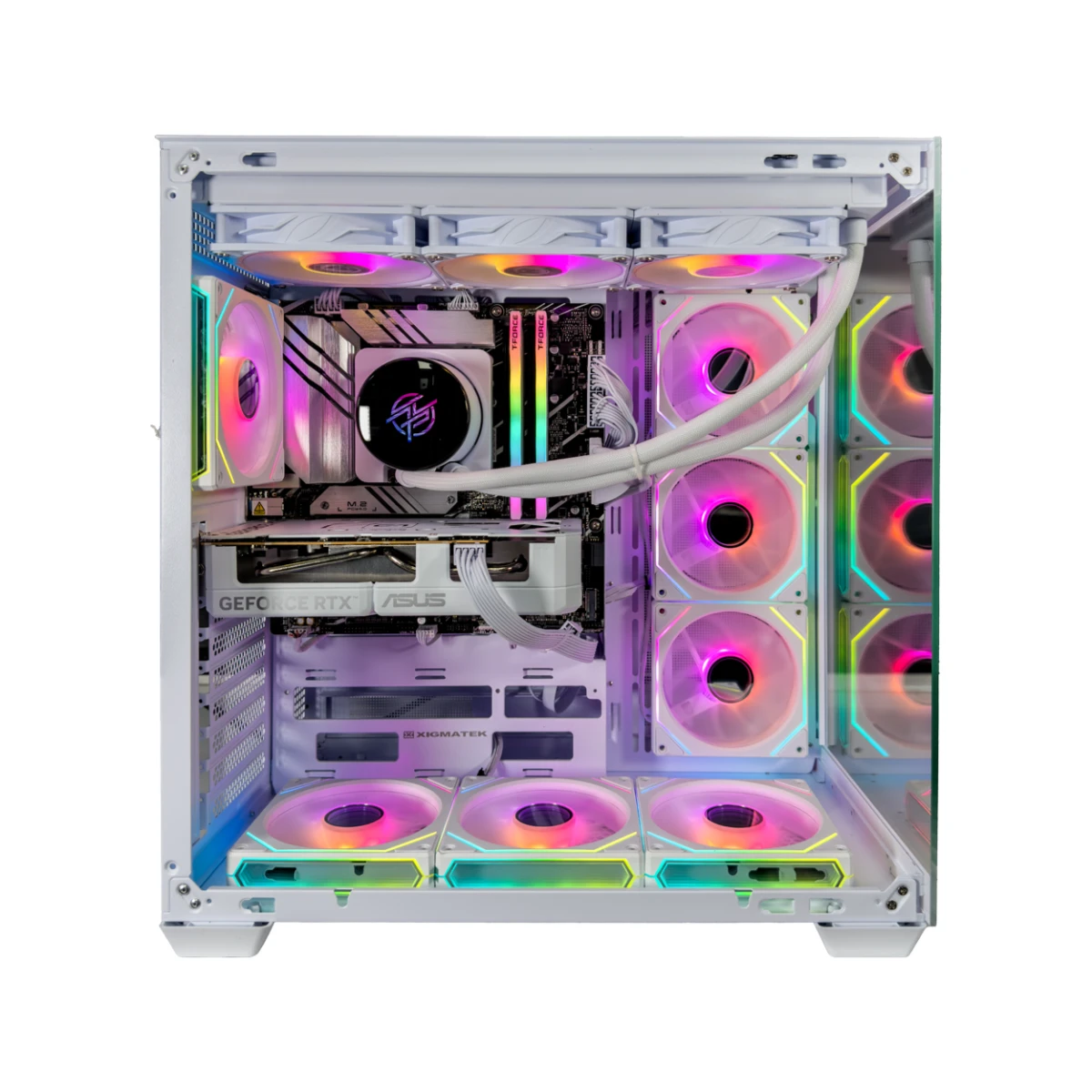 Gaming PC Lumen (Core i7-14700F, 32 GB DDR5 RAM, RTX 5060 8GB GPU) - Powered by ASUS