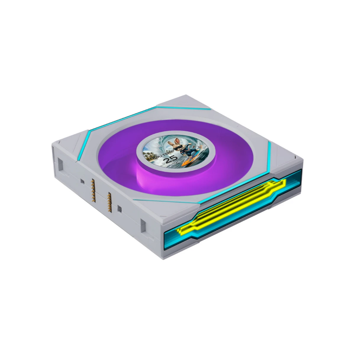 Lian-Li UNI FAN SL-INF LCD FLEX 120mm Single Case Fan - White | G9F-12SLIND1F1W view 2