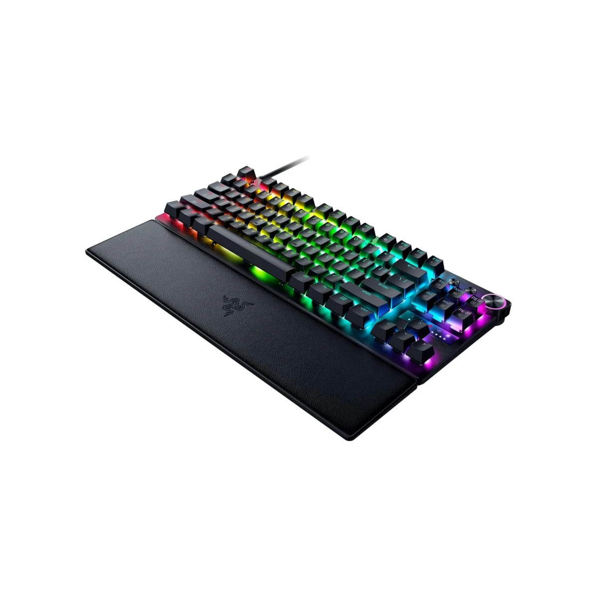 Razer Huntsman V3 Pro Tenkeyless 8KHz Analog Optical Esports Keyboard - Black (Analog Optical Switches, 8000Hz Polling Rate, Tenkeyless Design, Razer Chroma RGB) - RZ03-05520100-R3M1 view 4