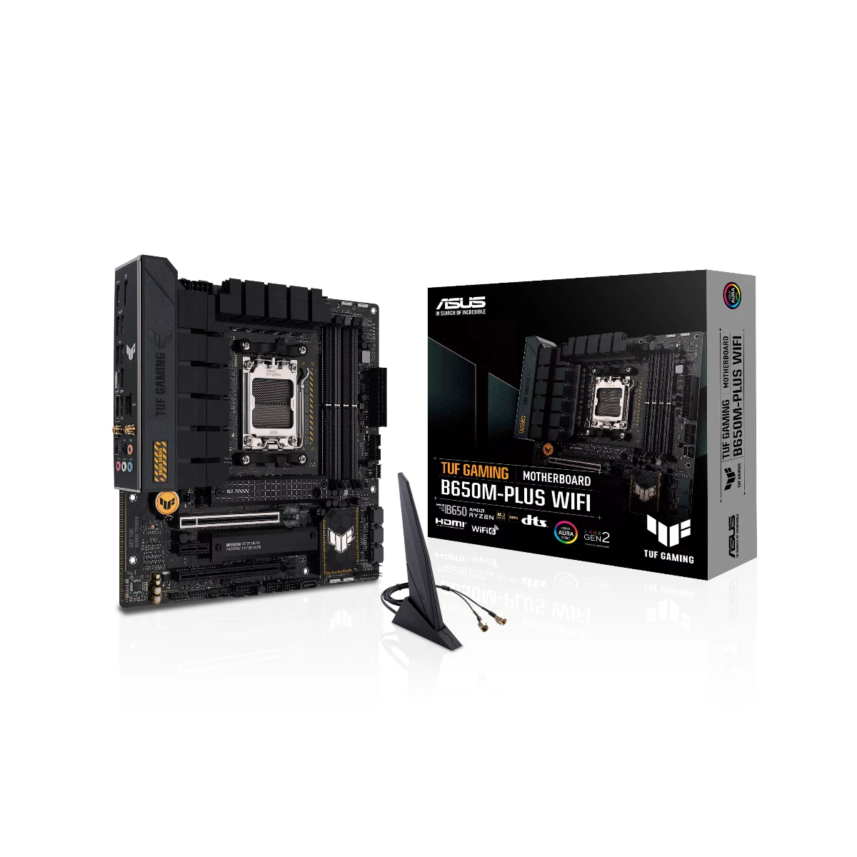 ASUS TUF Gaming B650M-Plus WiFi AMD AM5 DDR5 mATX Motherboard - 90MB1BF0-M0EAY0