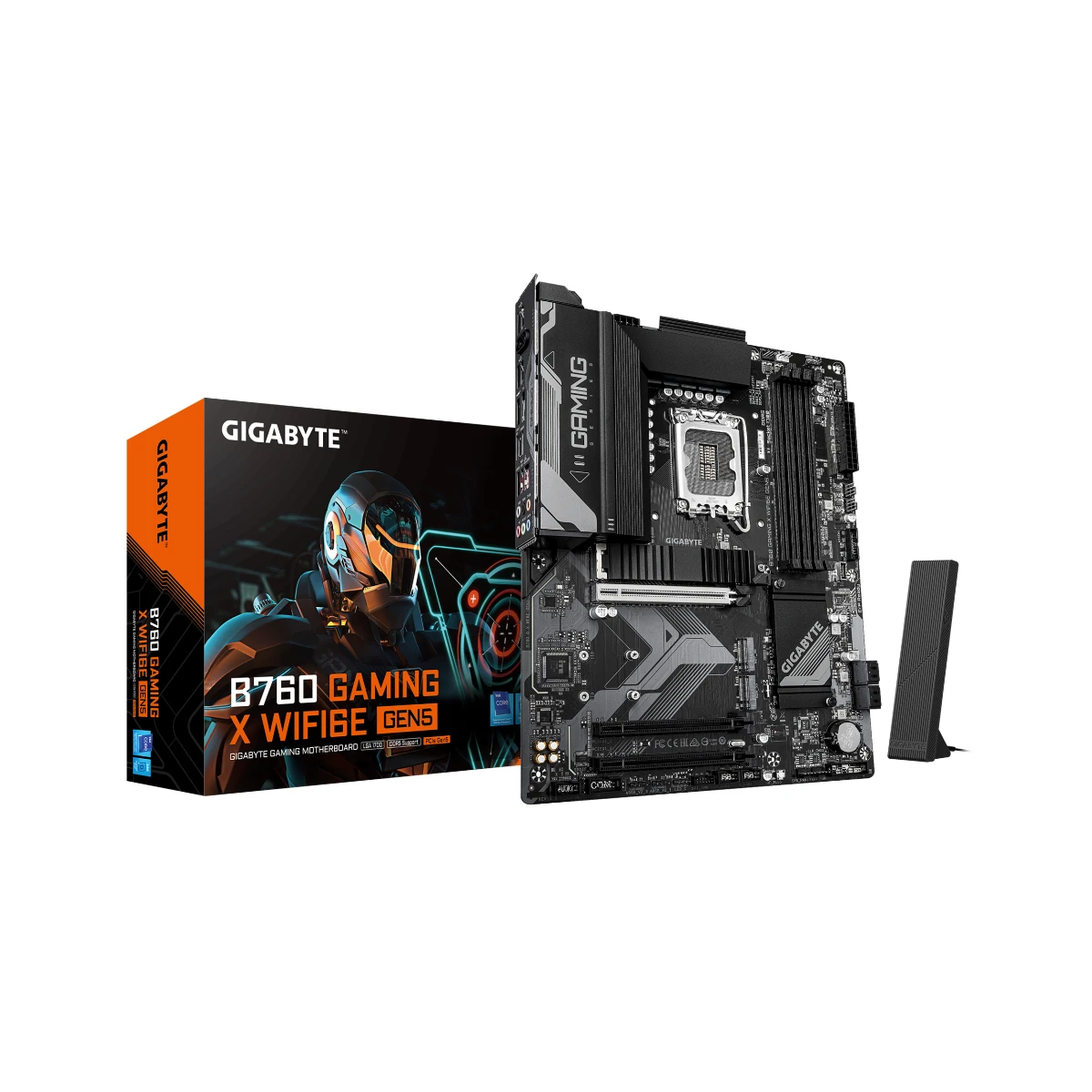 Gigabyte B760 GAMING X WIFI6E GEN5 LGA 1700 ATX Motherboard - B760-G-X-WF6E-GEN5