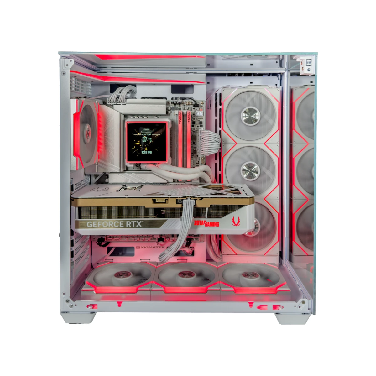 Gaming PC Elite ICE (Ryzen 7 9800X3D, 32 GB DDR5 RAM, RTX 5080 16GB GPU) view 2