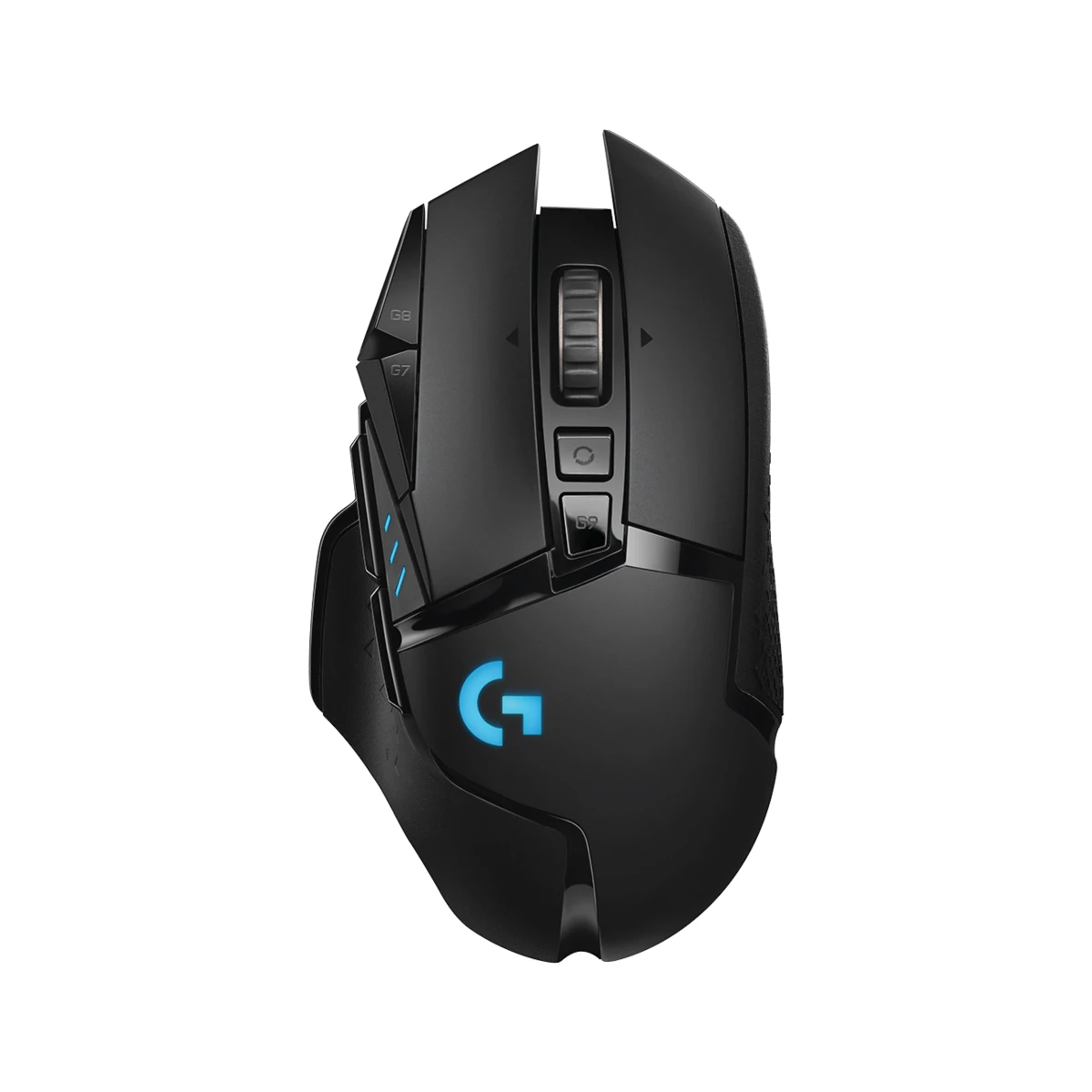 Logitech G502 LIGHTSPEED Wireless Gaming Mouse with HERO Sensor and Tunable Weights - Black - 910-005565