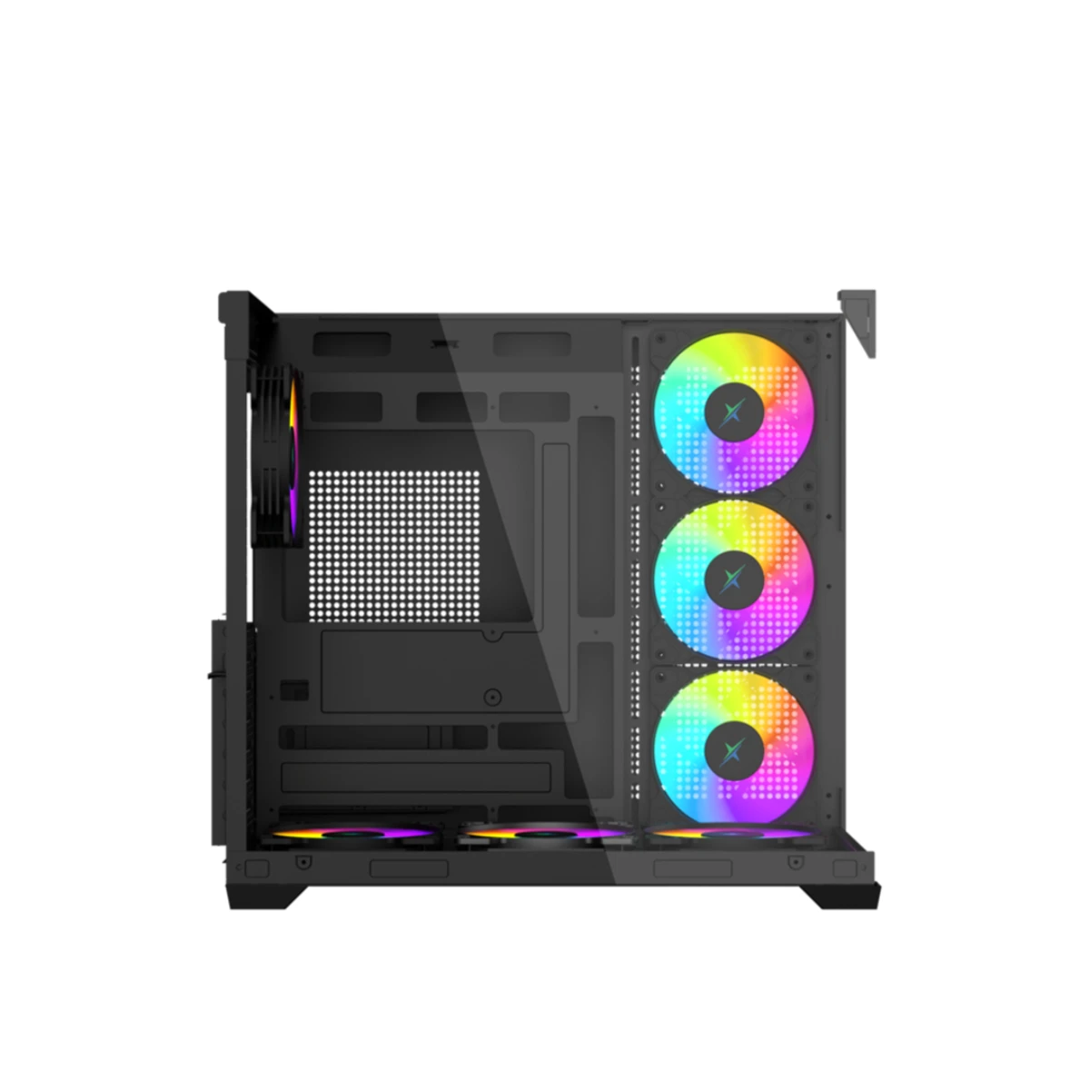 XANDER Neptune II TG ARGB Case - Black | WCA1129 view 4