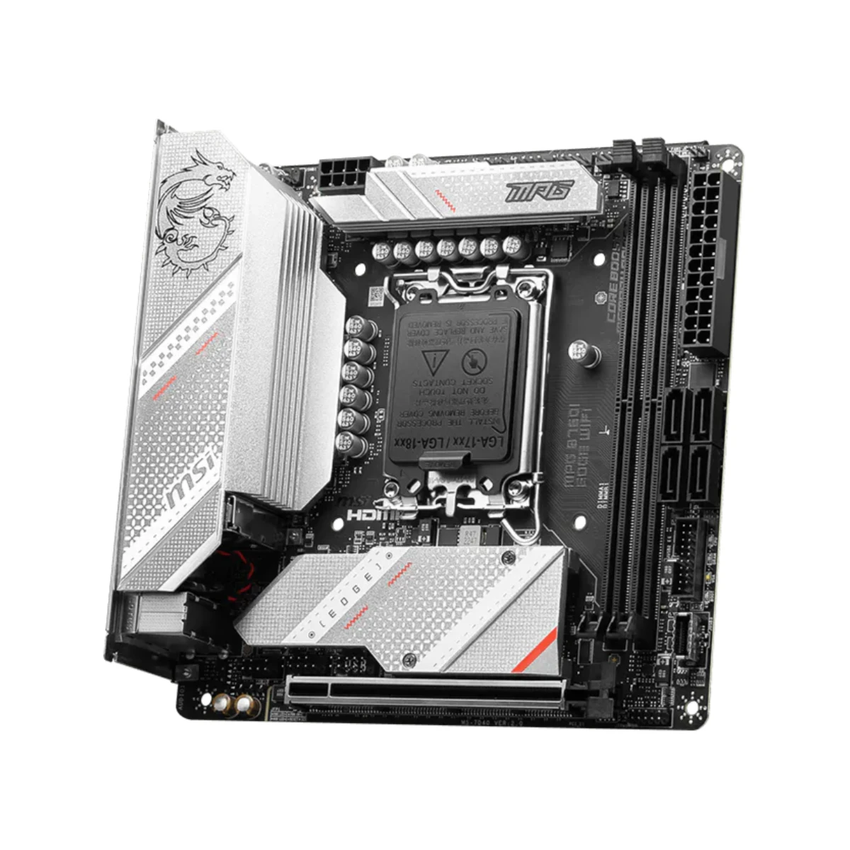 MSI MPG B760I Edge Wi-Fi DDR5 Mini-ITX Motherboard Intel LGA 1700 - 911-7D40-008 view 3