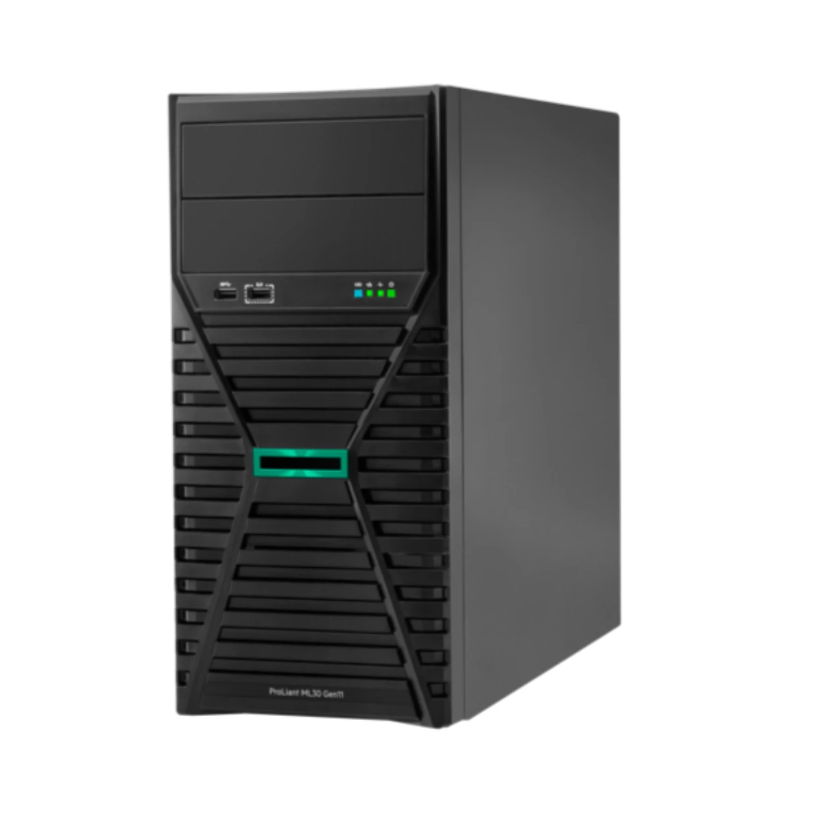 HPE ProLiant ML30 Gen11 Tower Server (Intel Xeon 6325P, 32GB RAM, 2×1TB HDD, 500W PSU) - P83979-D65 view 2