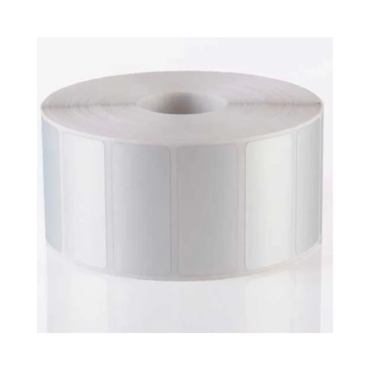 Zebra Silver Polypropylene Barcode Labels, 50 × 25mm – 1000 Labels per Roll