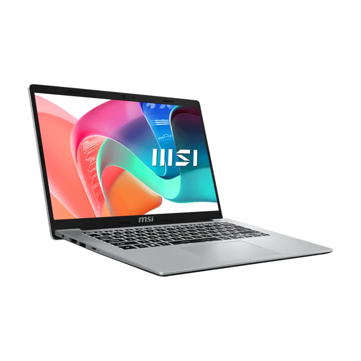 MSI Modern 14 F13MG Laptop (Intel Graphics, Intel Core i5 1335U, 8GB RAM, 512GB SSD, 14" FHD, Windows 11 Home, Silver) - 9S7-14S122-053 view 3