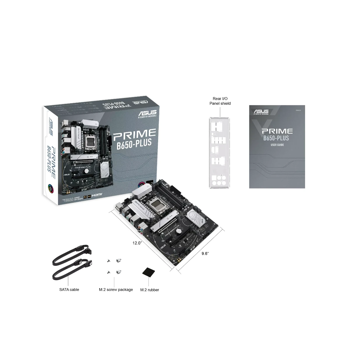 ASUS Prime B650-PLUS AM5 ATX Motherboard – AMD B650, DDR5 - 90MB1BS0-M0EAY0 view 4