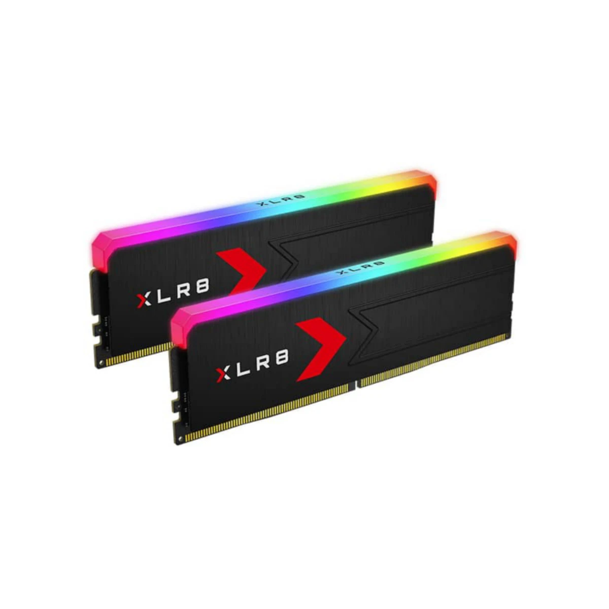 PNY XLR8 64GB (2x32GB) DDR5 6000MHz AMD Expo RGB Memory Kit - Black | MD64GK2D5600030XRGB view 3