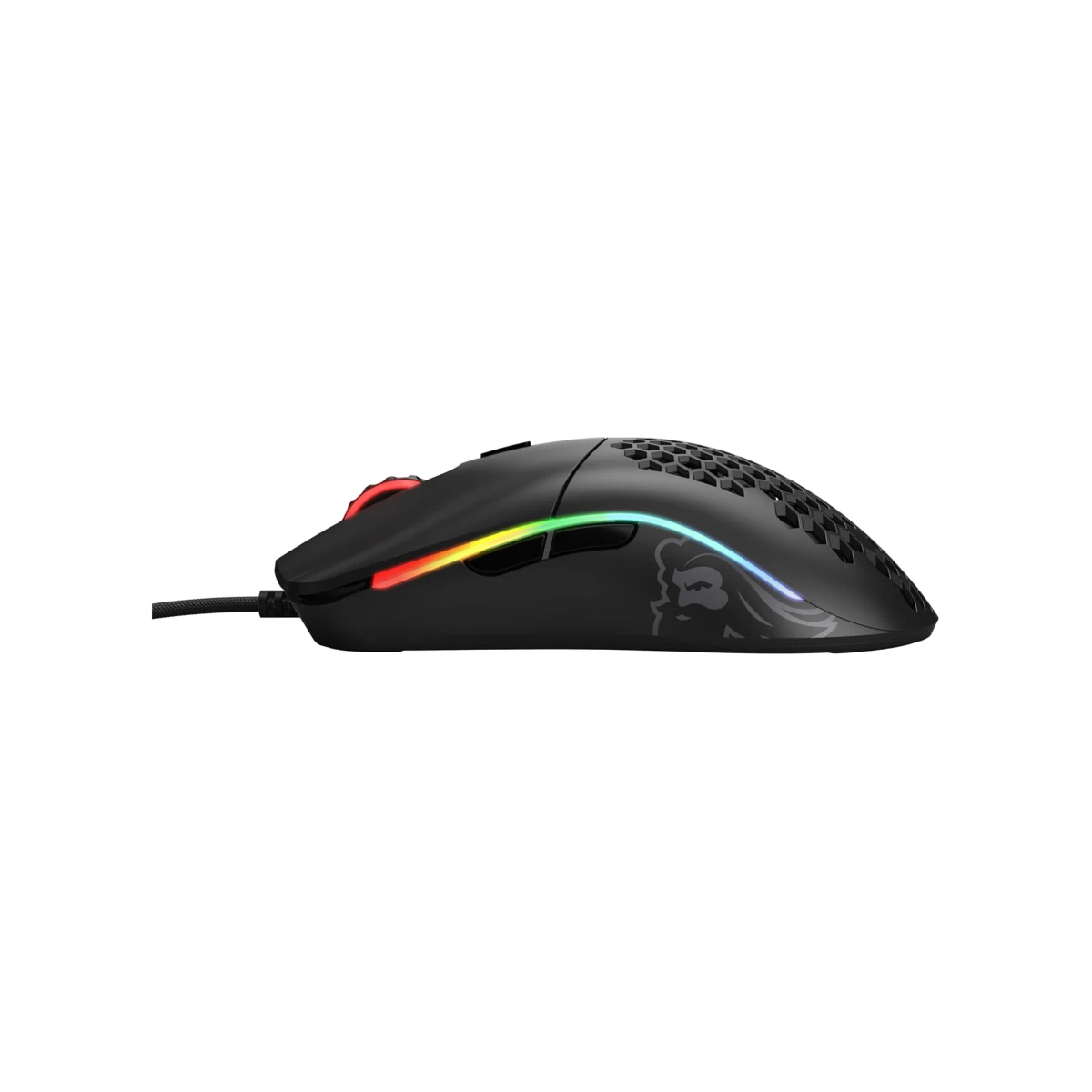 GLORIOUS Model O Gaming Mouse - Matte Black (Pixart 3360 Sensor, 12000 DPI, 1000Hz Polling Rate) - GO-BLACK view 2