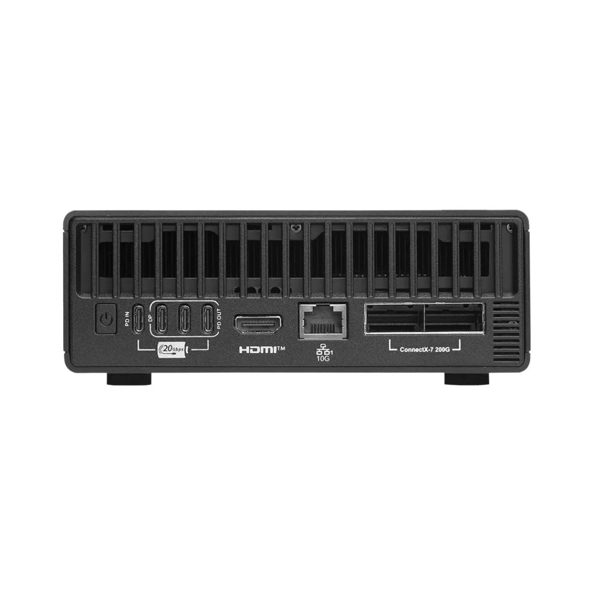 MSI EdgeXpert MS-C931 (NVIDIA GB10 GPU, 128GB RAM, 4TB SSD) AI Supercomputer - Black | 9S6-C9311-82S view 3