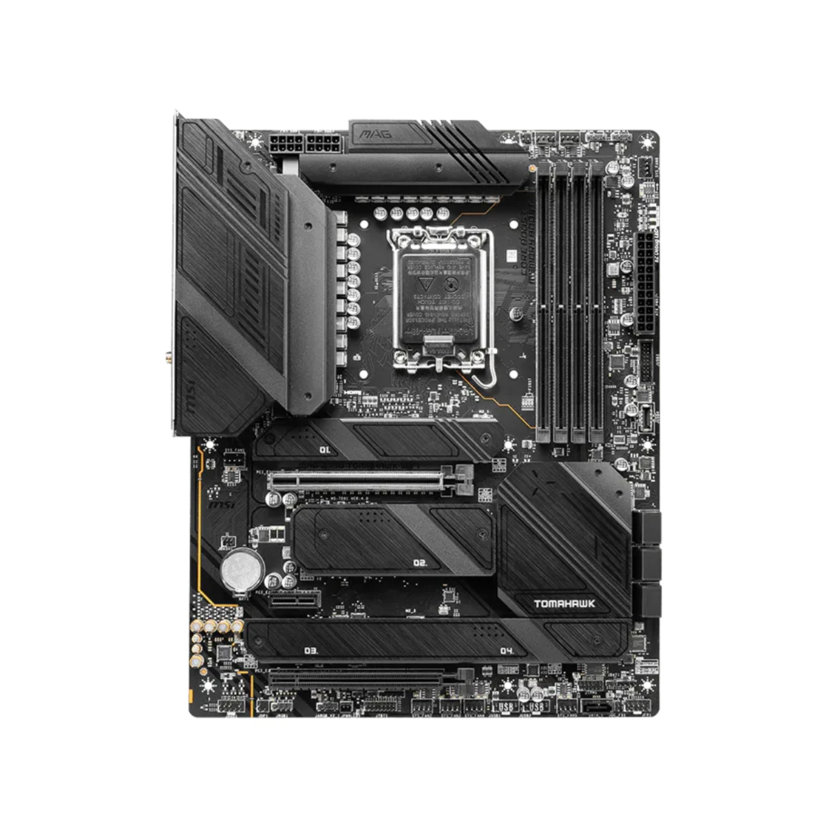 MSI MAG Z790 TOMAHAWK WiFi ATX Motherboard Intel LGA 1700 DDR5 - 7D91-009R view 2