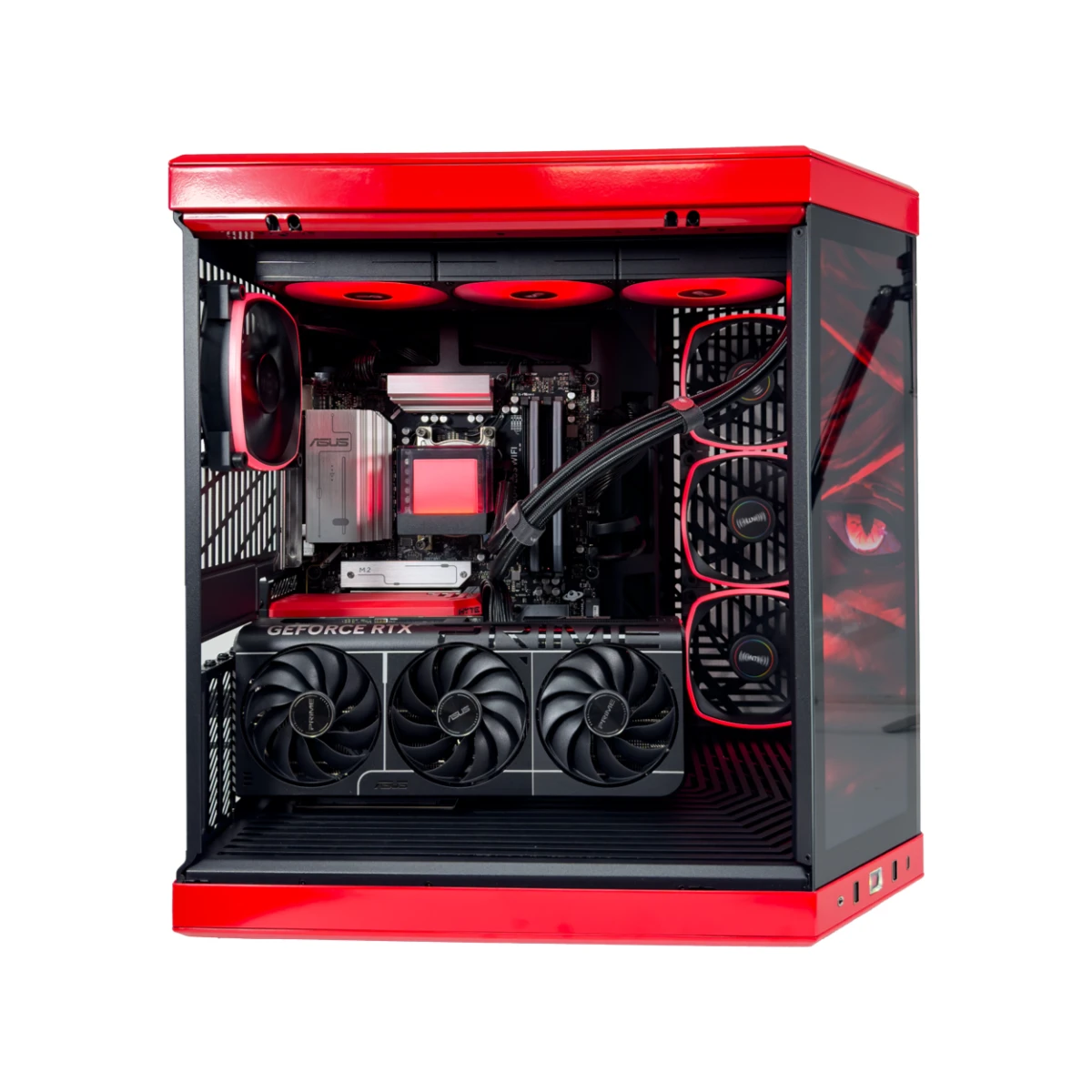 Gaming PC Zeus (Ryzen 7 7800X3D, 32 GB DDR5 RAM, RTX 5070 12GB GPU) view 3