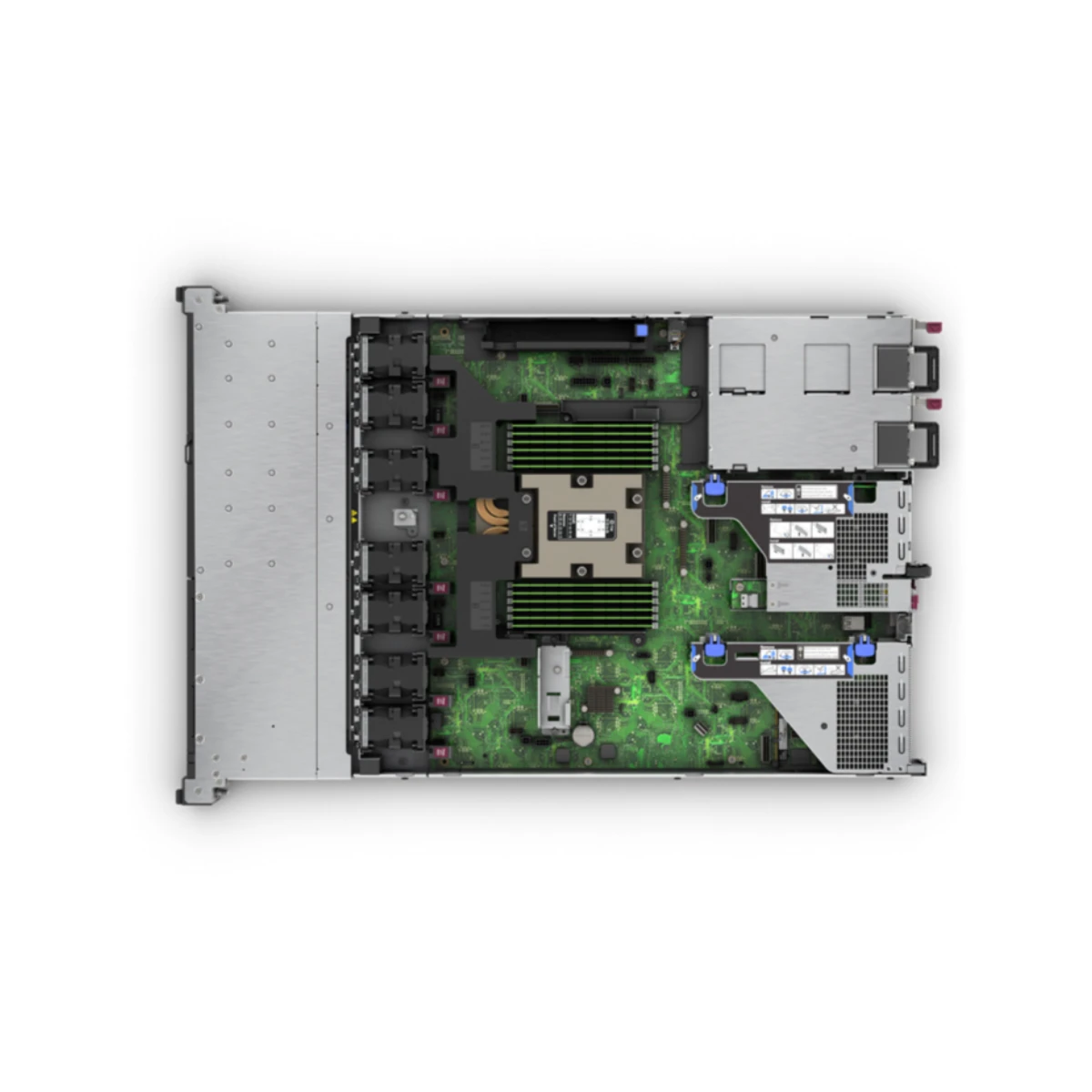HPE ProLiant DL325 Gen11 9224 Rack Server (AMD EPYC 9224, 64GB RAM, 2×960GB SSD, 2×800W PSU) - P83983-D65 view 4