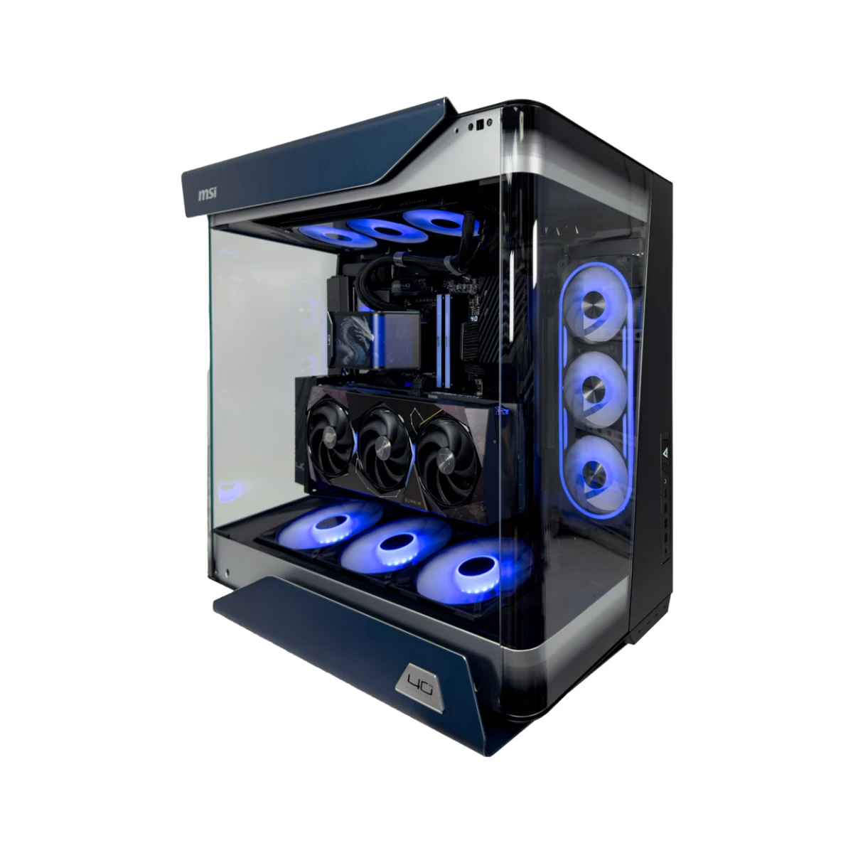 Gaming PC Maestro (Ryzen 7 9800X3D, 32 GB DDR5 RAM, RTX 5080 16GB GPU) - Powered by MSI  view 2