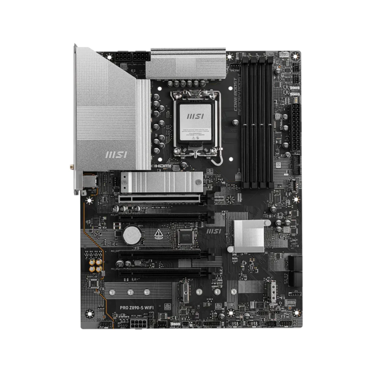 MSI PRO Z890-S WIFI LGA 1851 ATX Motherboard - 911-7E54-001 view 2
