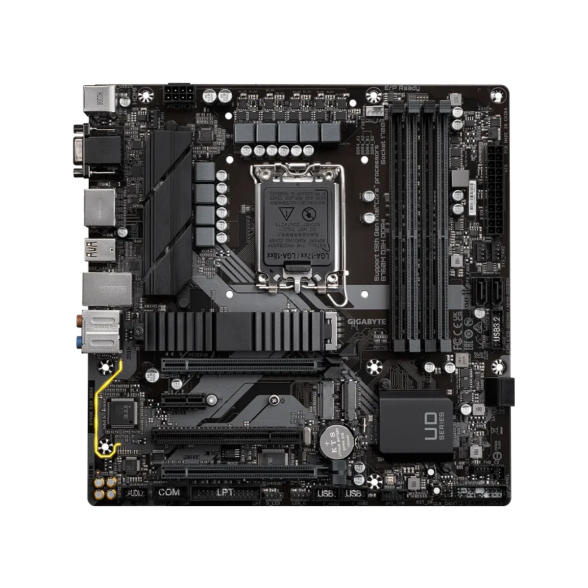 GIGABYTE B760M D3H DDR4 Intel LGA1700 mATX Motherboard - B760M-D3H-DDR4 view 2