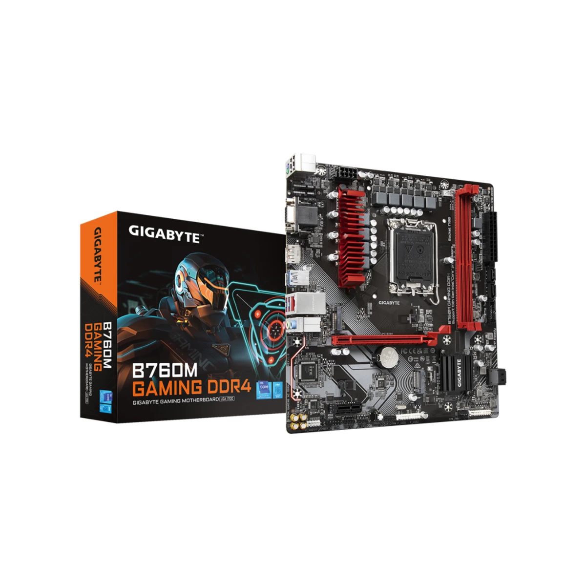 Gigabyte B760M GAMING DDR4 Intel LGA 1700 Micro-ATX Motherboard - B760M-GAMING-DDR4