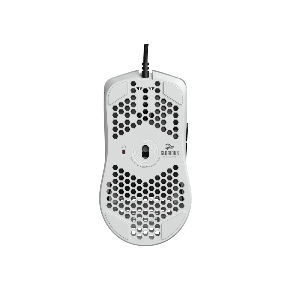 GLORIOUS Model O Minus 12000 DPI RGB Led Gaming Mouse - Matte White - GOM-WHITE view 4