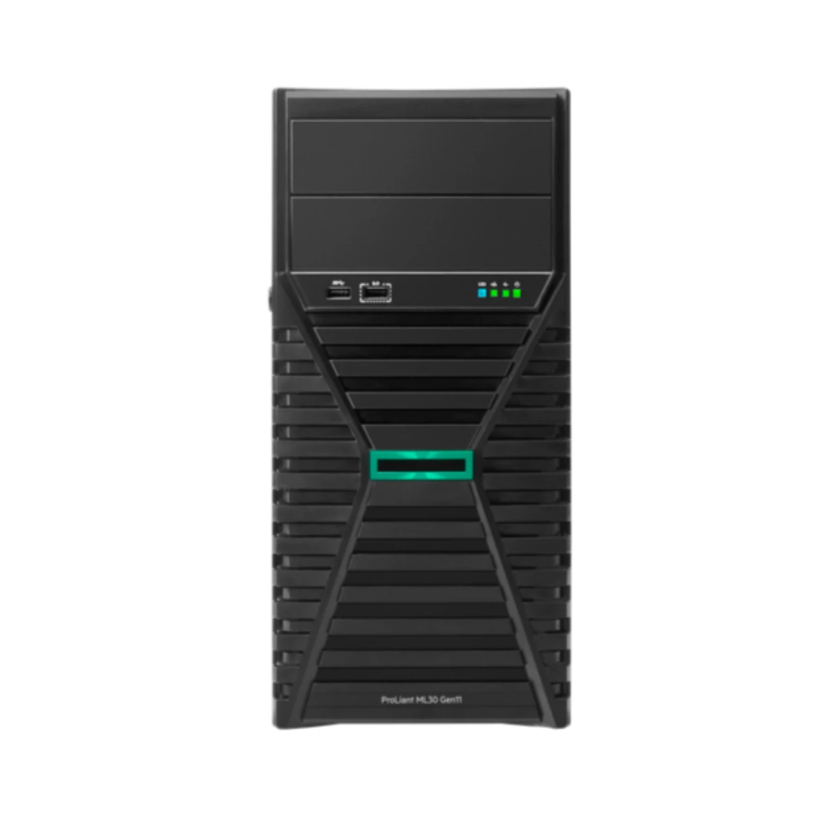 HPE ProLiant ML30 Gen11 Tower Server (Intel Xeon 6325P, 32GB RAM, 2×1TB HDD, 500W PSU) - P83979-D65