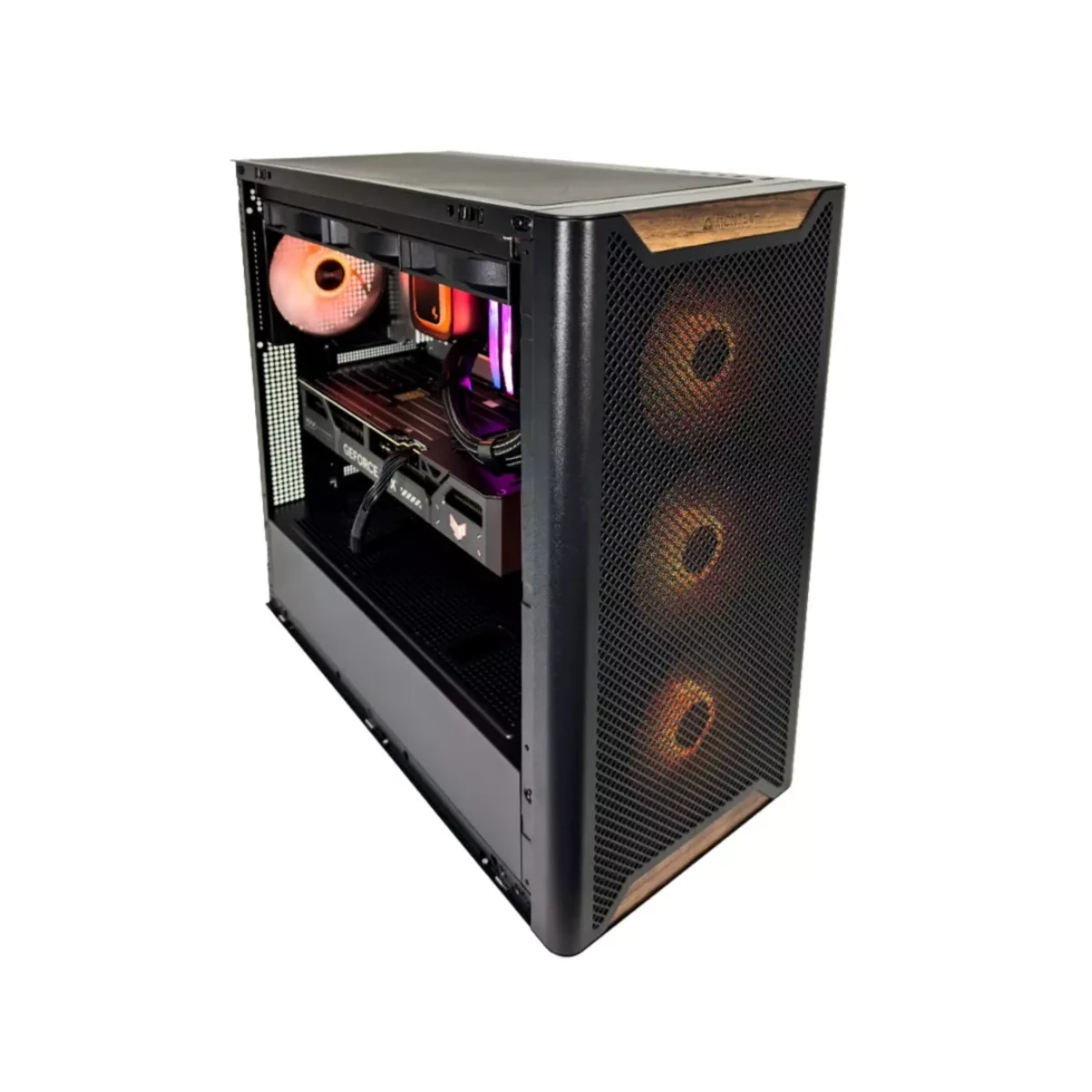 Gaming PC Cinder (Ultra 50 250K Plus, 32 GB DDR5 RAM, RTX 5070 12GB GPU) - Gaming_PC_Cinder view 3