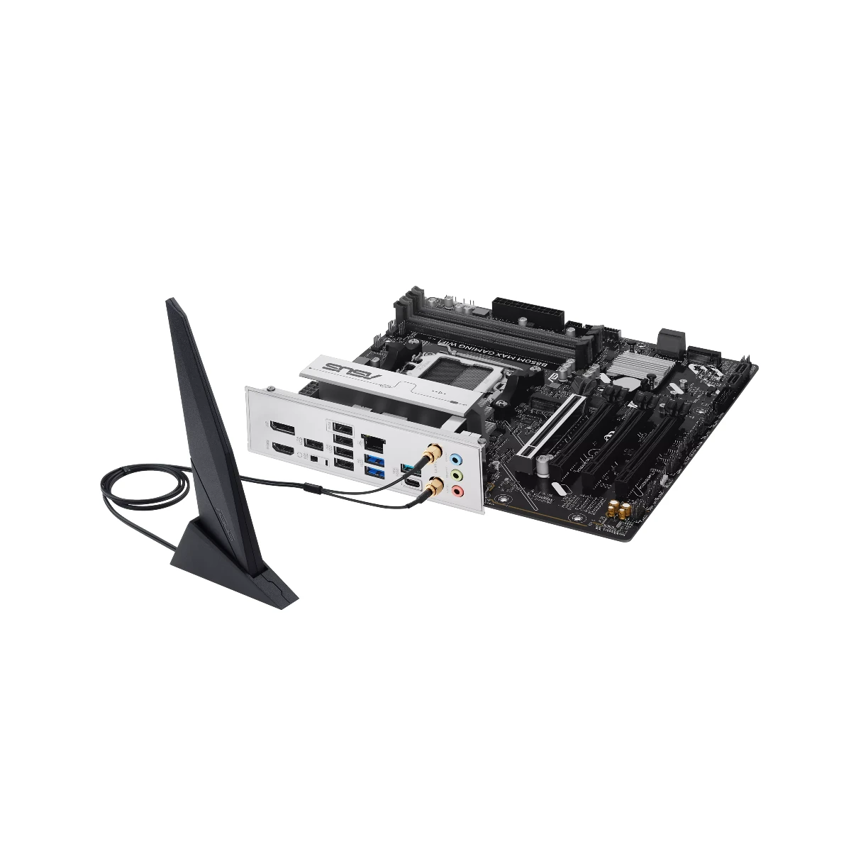 ASUS B850M MAX GAMING WIFI AM5 DDR5 Micro-ATX Motherboard - 90MB1LL0-M0EAY0 view 4