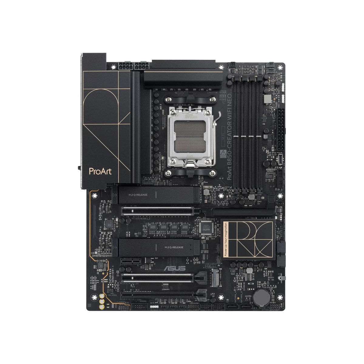 ASUS ProArt B850-CREATOR WIFI NEO AM5 DDR5 PCIe 5.0 ATX Motherboard - Black | 90MB1P60-M0EAY0 view 2