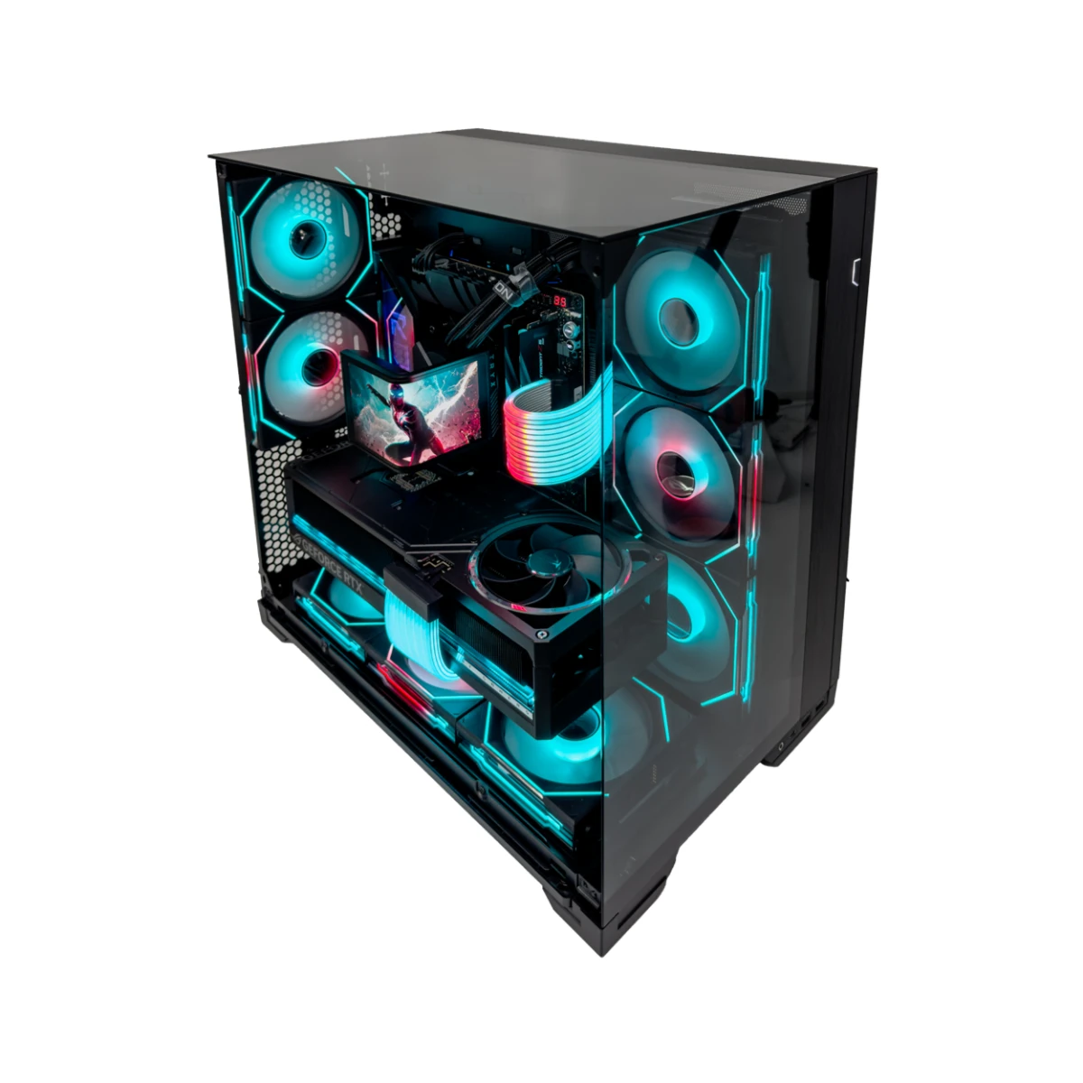 Gaming PC Infinite Horizon (Ryzen 7 9800X3D, 64 GB DDR5 RAM, RTX 5090 32GB GPU) view 2
