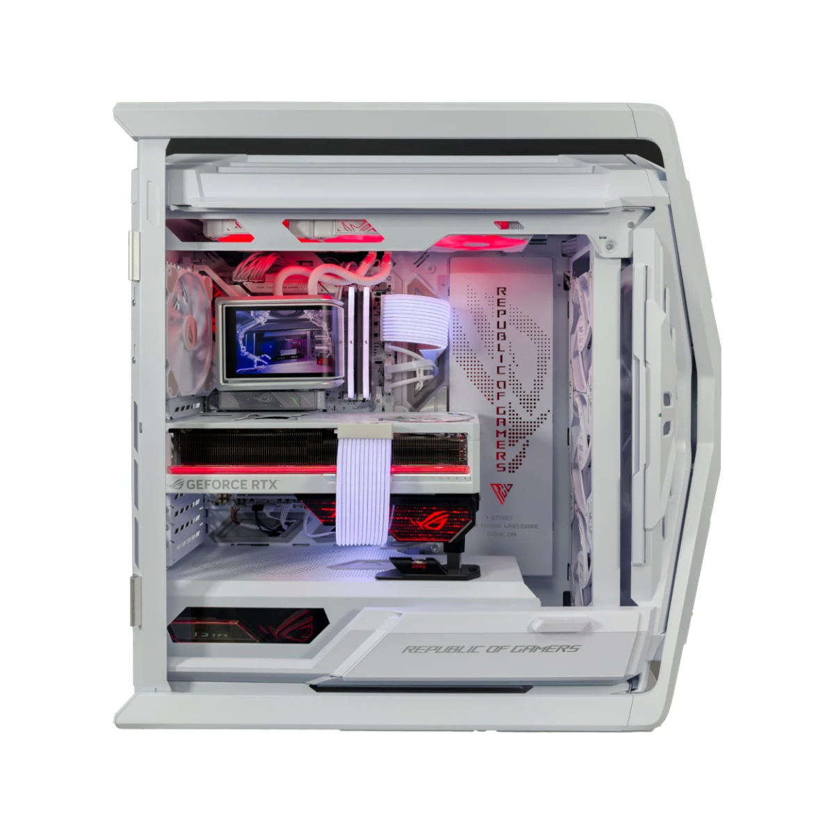 Gaming PC Mecha (Ryzen 9 9950X3D, 64 GB DDR5 RAM, RTX 5090 32GB GPU) - Powered by ASUS view 3