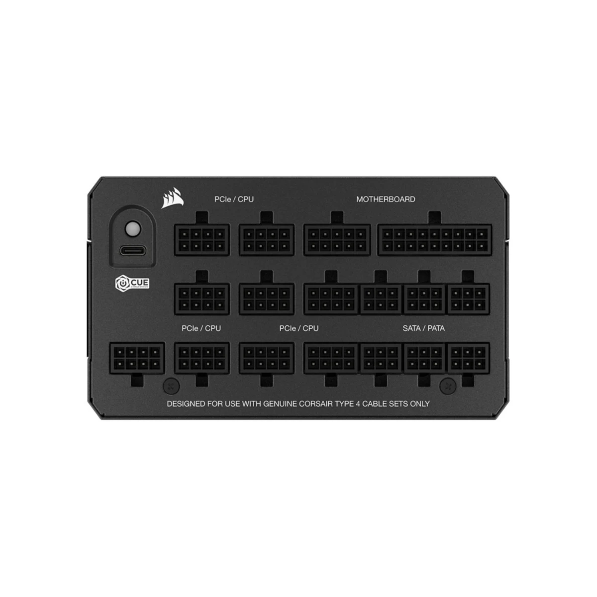 Corsair HX1200i 1200W Ultra-Low Noise Platinum ATX Power Supply - Black | CP-9020307-UK view 4