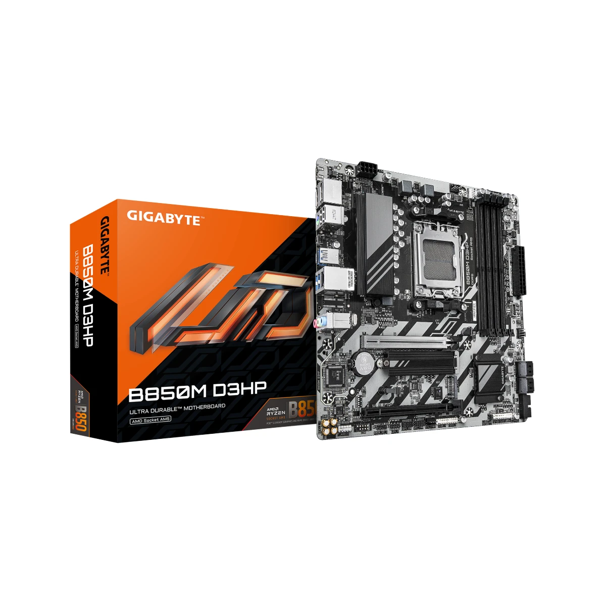 Gigabyte B850M D3HP AM5 Micro-ATX Motherboard - B850M-D3HP