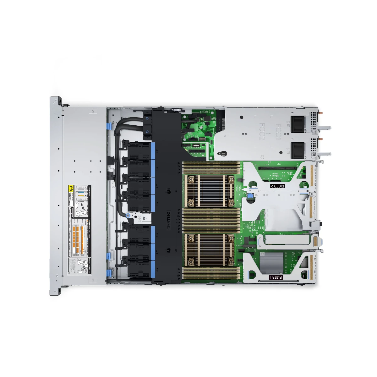 Dell PowerEdge R650xs Rack Server (Dual 3rd Generation Intel Xeon Scalable Processors, Up to 1TB DDR4 RDIMM RAM) - R650xs view 4