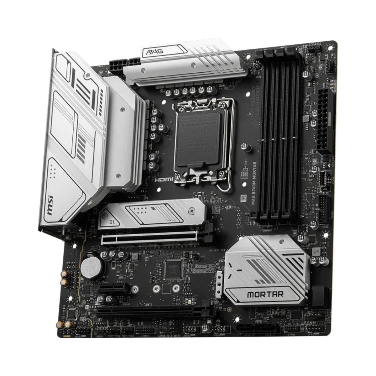 MSI MAG B760M MORTAR DDR5 Micro-ATX Motherboard Intel LGA 1700 - 911-7E01-013 view 3