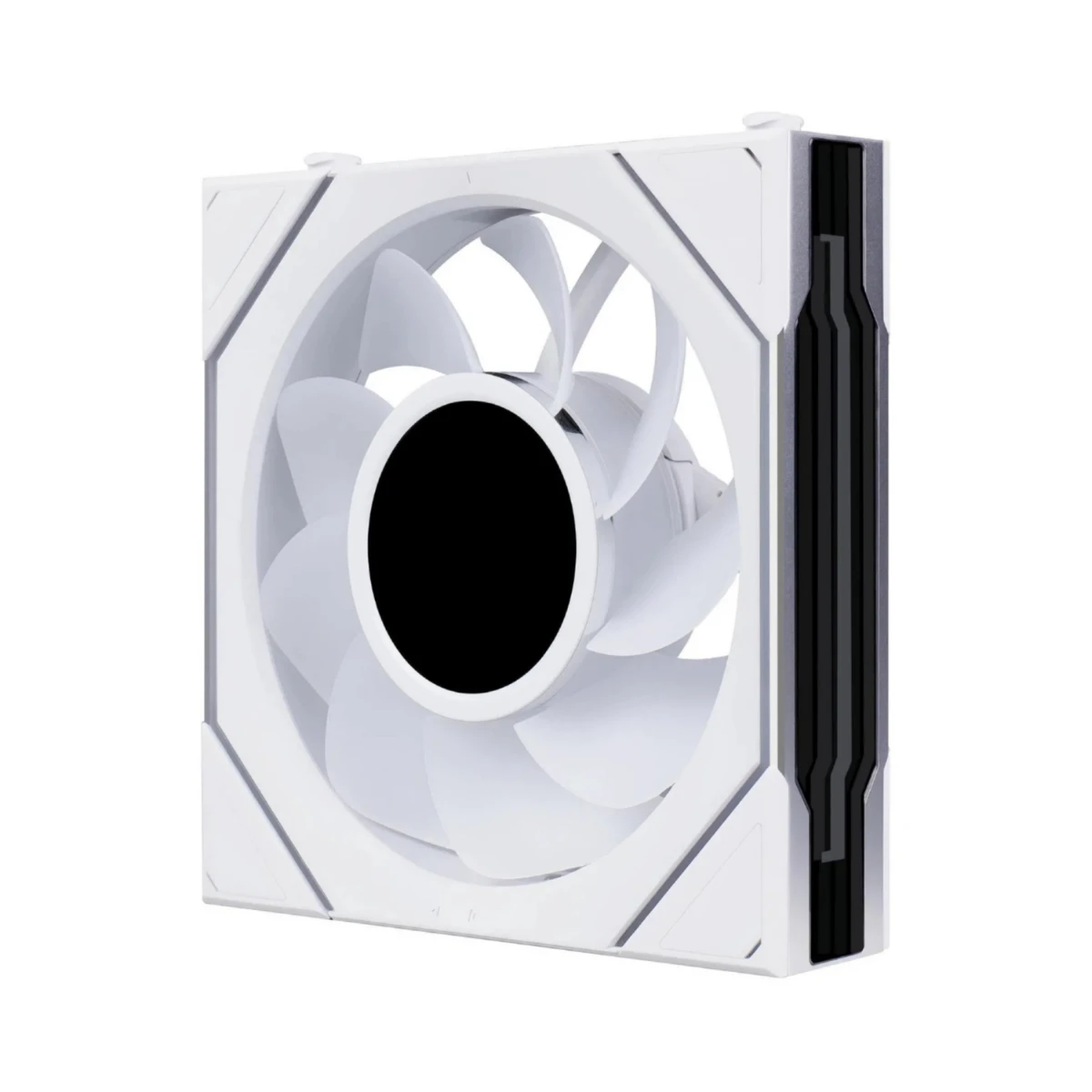  Li UNI FAN SL-INF FLEX LCD Reverse Single Fan - White | G9F-12RSLIND1F1W view 3