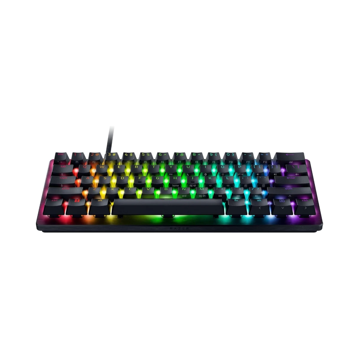 Razer Huntsman V3 Pro Mini Analog Optical Gaming Keyboard - Black (US Layout, Analog Optical Switches, Compact 60% Design, Razer Chroma RGB) - RZ03-04990200-R3U1 view 2